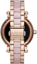 MICHAEL KORS Gen 3 Sofie Pavé Rose Gold-Tone and Acetate Smartwatch - Like New