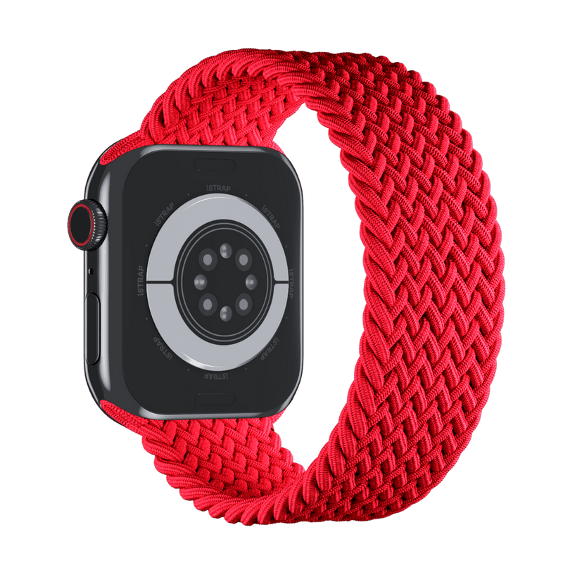 APPLE WATCH BAND SOLO LOOP 41MM, SIZE 2 - RED - Like New