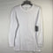 BLUE ICE MEN'S WAFFLE KNIT HENLEY THERMAL SHIRT BRIGHT - SIZE: MEN L - WHITE - Brand New