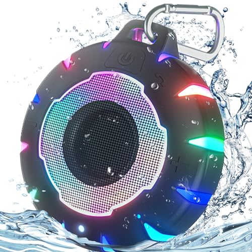 HEYSONG WATERPROOF SHOWER BLUETOOTH SPEAKER B18L - BLACK - Like New