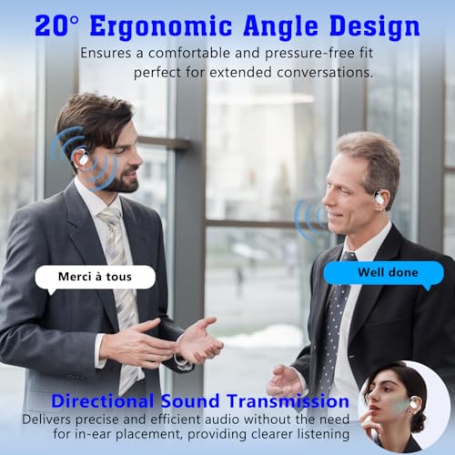 COTGOT LANGUAGE TRANSLATION EARBUDS 144 LANGUAGE TRANSLATION DEVICE HAZ1 - WHITE - Like New