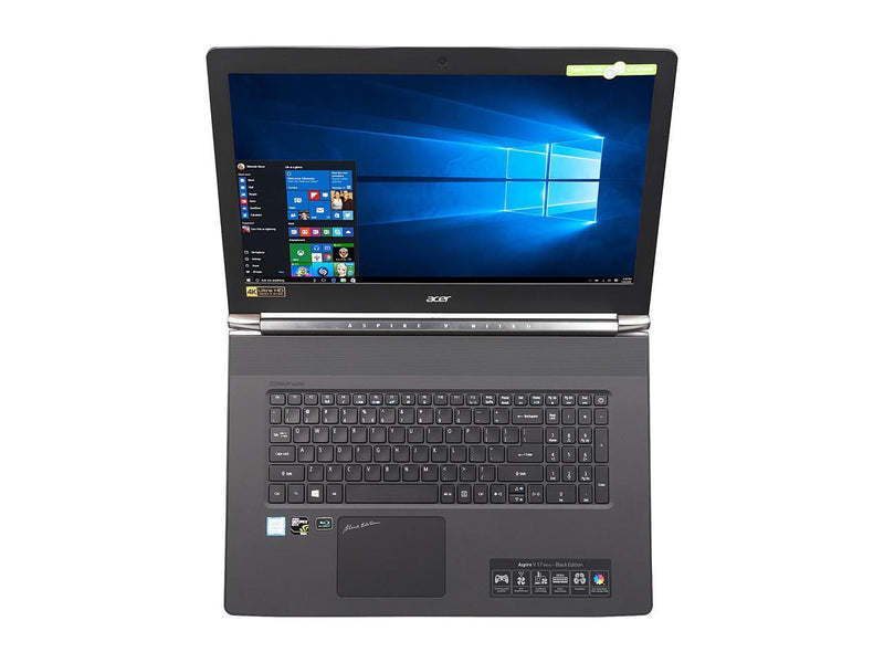 For Parts: ACER 17.3" UHD i7 6GB 1TB+256GB GTX 960M-PHYSICAL DAMAGE-BATTERY DEFECTIVE