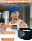 BULYPAZY 2-PACK BLUETOOTH SLEEP HEADPHONES HEADBAND STYLE HD STEREO - BLACK/BLUE - Like New