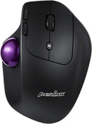 Perixx PERIMICE-720 Wireless Ergonomic Trackball Mouse - Black - Like New