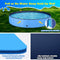 JECOO DOG POOL LARGE DOGS KIDDIE HARD PLASTIC FOLDABLE BATHING TUB - BLUE - Like New