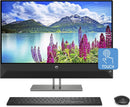 HP PAVILION 24" FHD TOUCH ALL-IN-ONE DESKTOP I5-8400T 12GB 1TB SSD - BLACK - Like New