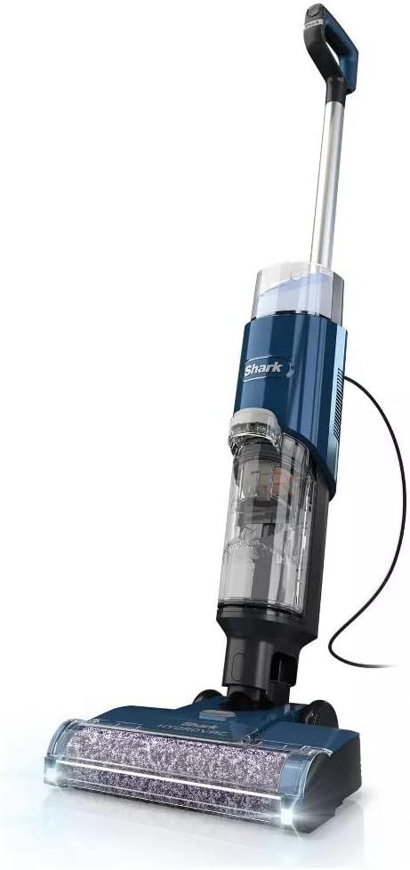 SHARK WD101 HydroVac XL 3-in-1 Vacuum, Mop & Self-Cleaning System - Navy Like New