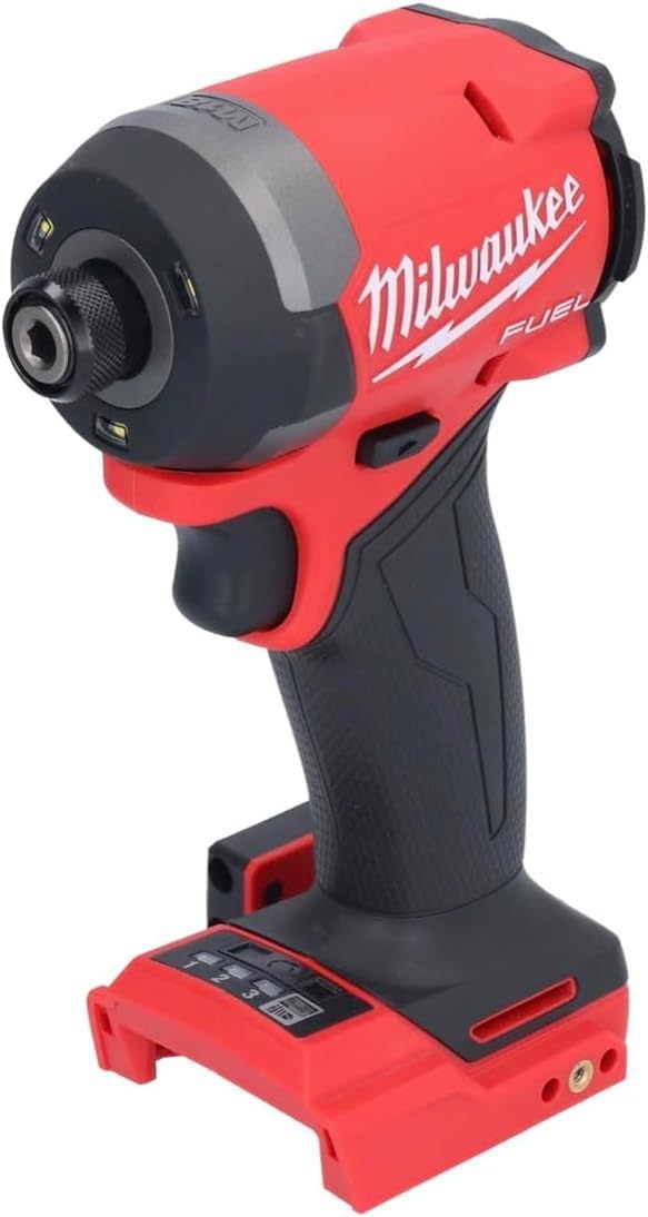 MILWAUKEE 2953-20 18V LITHIUM BRUSHLESS CORDLESS 1/4'' HEX IMPACT DRIVER - RED - Like New