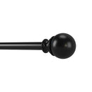 Umbra Diverge Curtain Rod Metal Drapery Rod Extends 28 48" B08CG23QNJ - Bronze - Brand New
