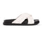 1200164-100 MUK LUKS WOMEN'S TIDAL WAVE SANDALS SIZE: WOMEN 9 WHITE - Like New