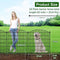 BILIBOMPA 10 PANEL DECORATIVE GARDEN FENCE WITH GATE SGDWWL-H5-03 - Like New