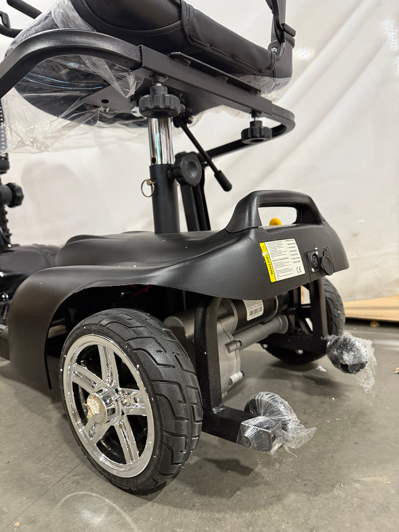 ATHOPE 4 WHEEL POWERED MOBILITY SCOOTERS FOR ADULTS - BLACK - Like New