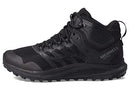 J005049 MERRELL MEN'S NOVA 3 TACTICAL MID WATERPROOF BOOT BLACK/CHARCOAL SIZE 5 - Like New