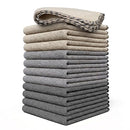 CHEMICAL GUYS, ALLSWIPE MULTI-PURPOSE MICROFIBER TOWELS, 12 PACK - MULTICOLOR - Like New