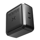NOCO XGRID X100: 100W USB-C CHARGER DUAL PORT GAN POWER ADAPTER - BLACK - Like New