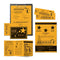 NEENAH WAUSAU PAPER ASTROBRIGHTS COLORED CARD STOCK, 65 LB, LETTER, 22771 - GOLD - Like New