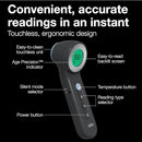BRAUN SENSIAN 7 FOREHEAD 3-IN-1 THERMOMETER AGE PRECISION - DARK GRAY - Like New
