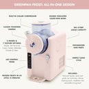 GREENPAN FROST ICE CREAM MAKER & SLUSHIE MACHINE CC009821-001 - Strawberry Pink - Like New