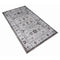 BIBB HOME 4FTX6FT WASHABLE FLANNEL PRINTED AREA RUG LATEX BACK - IVORY GRACE - Brand New