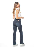 WADOS High Rise Straight Leg Jeans Comfy Tummy Control SIZE 38/5 - Indigo - Brand New