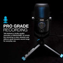 JLAB TALK USB MICROPHONE USB-C OUTPUT CARDIOID STEREO OMNIDIRECTIONAL BLACK - Like New
