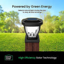 Home Zone Security Solar LED Light (2 Pack) ELI0961V-2P - Black - Like New
