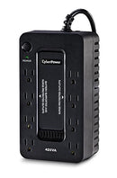 CYBERPOWER ST425 STANDBY UPS SYSTEM, 425VA/260W, 8 OUTLETS, COMPACT - BLACK - Like New