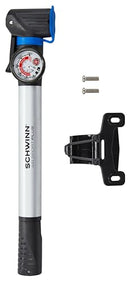 SCHWINN AIR SPORT PLUS BIKE FRAME HAND PUMP, ROTATING PUMP HEAD, PRESSURE GAUGE - Like New