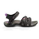 TEVA WOMENS TIRRA SANDAL - SIZE: WOMEN 11 - BLACK/GRAY - Like New