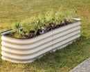 BIRDIES GARDEN ORIGINAL VEGGIE BED - MODULAR RAISED BED, ADJUSTABLE SIZE - CREAM - Brand New