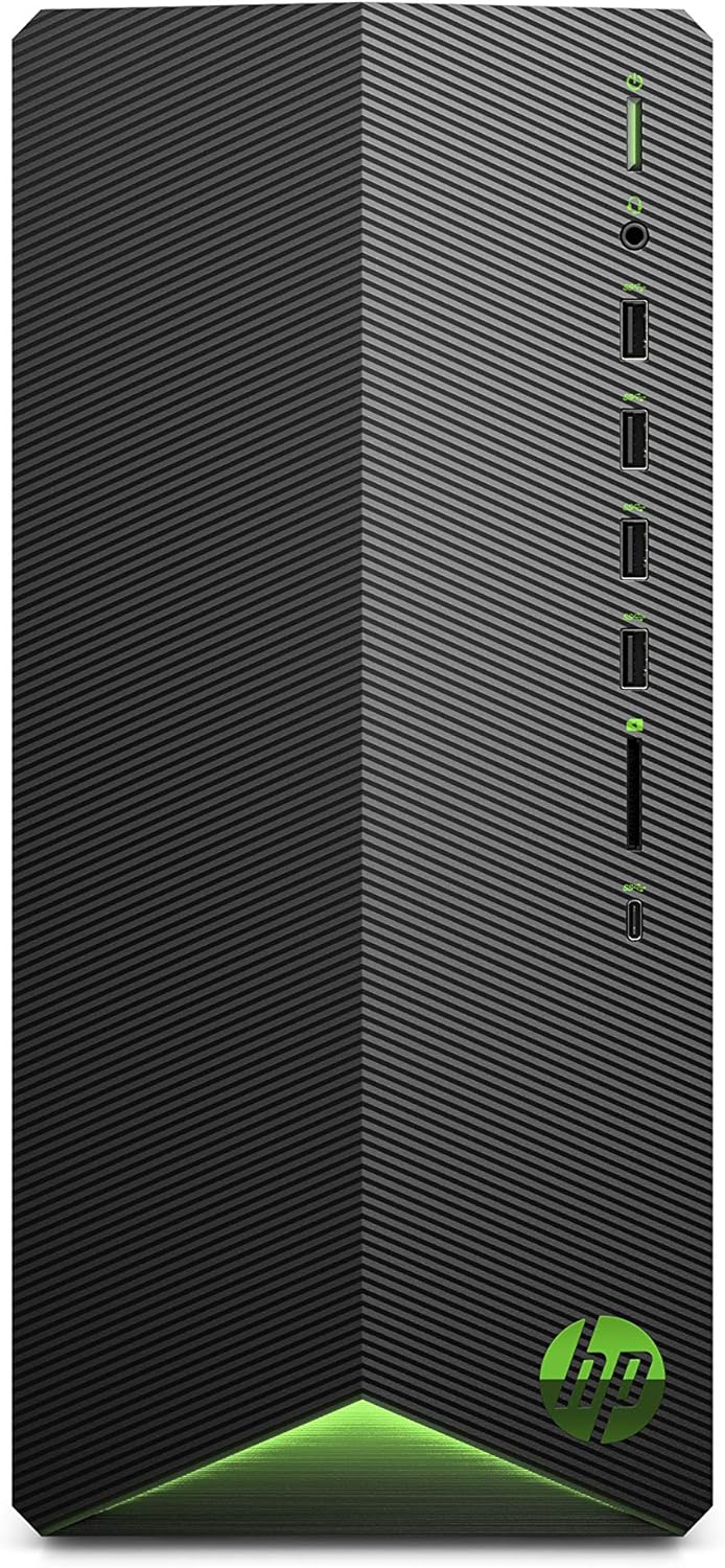 HP Pavilion Gaming Desktop i5-10400F 16GB 512GB RTX 2060 TG01-1260 -Shadow Black - Like New