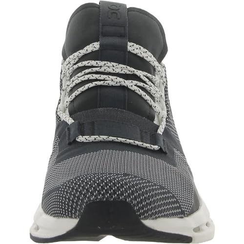 26.99265 ON CLOUDNOVA MEN'S SNEAKERS BLACK/WHITE SIZE 7.5 - Like New