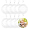 10PCS Sublimation Wind Spinner Blanks 3D Aluminum Wind Spinners 10 Inch - Like New