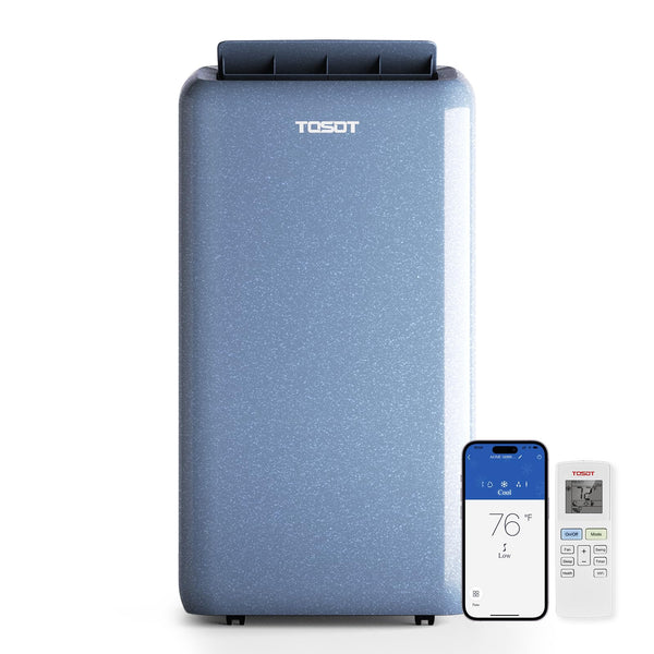 TOSOT 14,000 BTU (9,600 BTU SACC) WIFI PORTABLE AIR CONDITIONER - Scratch & Dent