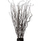 FEILIX 10PCS LIFELIKE CURLY WILLOW BRANCHES DECORATIVE DRIED TWIGS - BROWN - Like New