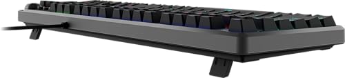 MSI FORGE GK310 Mechanical Keyboard - RED SWITCHES RGB ERGONOMIC - BLACK - Like New