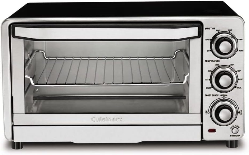 Cuisinart TOB-40N Custom Classic Toaster Oven Broiler, 17 Inch - Black Like New