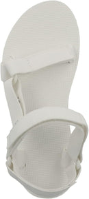 1008844 Teva Women's Flatform Universal Platform Sandal Bright White 8 Like New