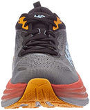 11232020 HOKA BONDI 8 RUNNING SHOE MENS ANTHRACITECASTLEROCK SIZE 8 - Like New