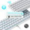 RK ROYAL KLUDGE RK68 Wireless Hot Swappable 65% Mechanical Keyboard - WHITE - Like New