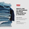 LEVI'S WOMEN'S CLASSIC STRAIGHT JEANS - SIZE: WOMEN 33X30 - CLEAN HEM - Brand New