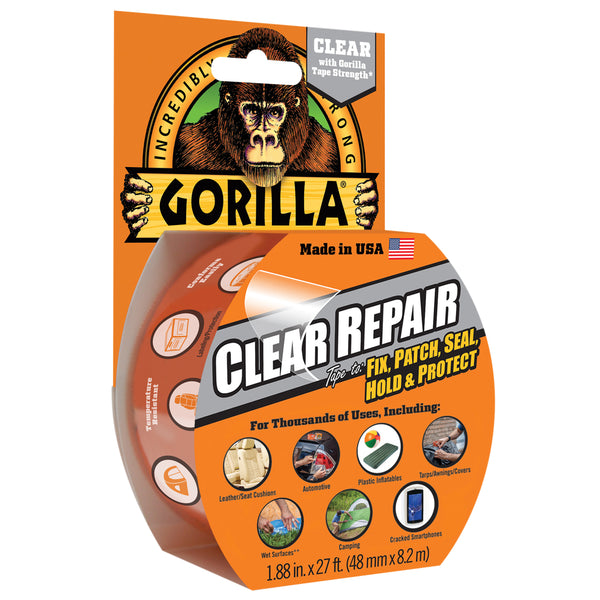 GORILLA REPAIR TAPE CLEAR 27 FOOT