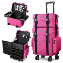 BYOOTIQUE 2 in1 Makeup Case Unseasonable Bright Cosmetic B0983FNJ4W - Deep Pink - Like New