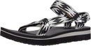 TEVA WOMEN'S MIDFORM UNIVERSAL SANDAL - SIZE: WOMEN 8 - HALCON BLACK MULTI - Brand New
