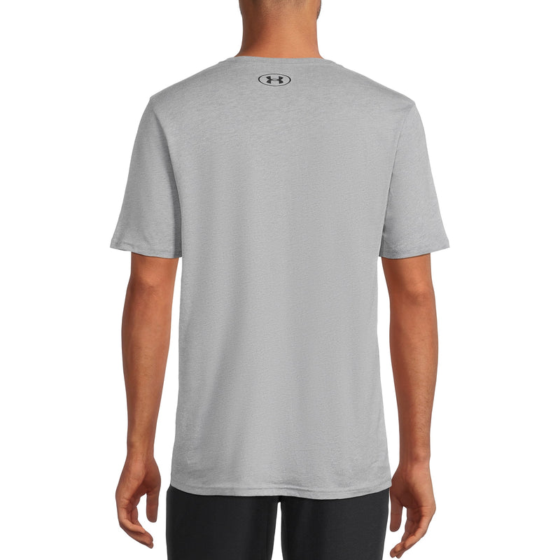 UNDER ARMOR MEN'S BIG UA SPORTSTYLE LEFT CHEST LOGO SIZE: M - STEEL LIGHT - Brand New