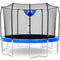 SKYWALKER TRAMPOLINES TRAMPOLINE OUTDOOR 8 FT,12 FT,15 FT JUMP N’ DUNK - BLUE - Like New