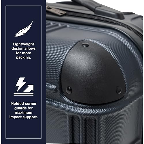Ben Sherman Nottingham Lightweight Hardside 4-Wheel Spinner Travel Luggage - Like New