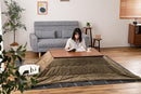 Kotatsu Futon Blanket Comforter Square 78" x78" - Brown - Brand New
