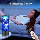 BRAVSCO Jellyfish Lamp 17 Colors Changing Table Lamp with Remote Control - Black - Like New