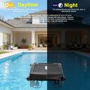 UOARK SOLAR POWERED ROBOTIC POOL SKIMMER, AUTOMATIC POOL SURFACE CLEANER - Like New